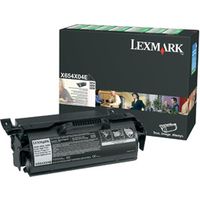 Lexmark X654X04E Toner Zwart Extra hoge capaciteit