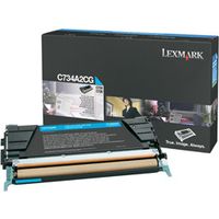 Lexmark C734A2CG Toner Cyaan
