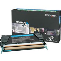 Lexmark C736H1CG Toner Cyaan Hoge capaciteit