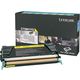 Lexmark C736H1YG Toner Geel Hoge capaciteit