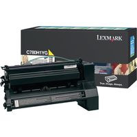 Lexmark C780H1YG Toner Geel Hoge capaciteit