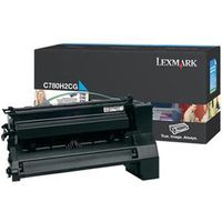 Lexmark C780H2CG Toner Cyaan Hoge capaciteit