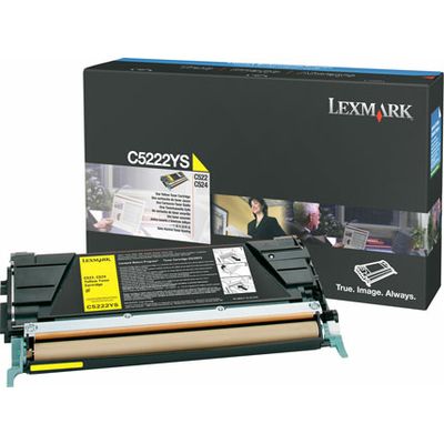 Lexmark C5222YS Toner Geel