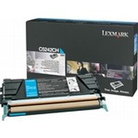 Lexmark C5242CH Toner Cyaan Hoge capaciteit