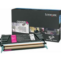 Lexmark C5242MH Toner Magenta Hoge capaciteit