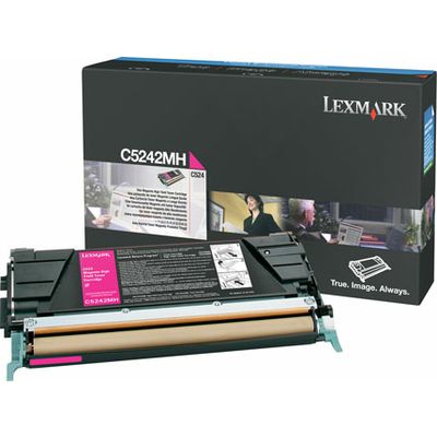 Lexmark C5242MH Toner Magenta Hoge capaciteit