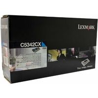Lexmark C5342CX Toner Cyaan Extra hoge capaciteit