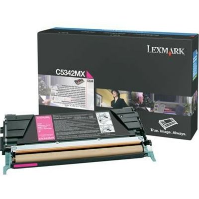 Lexmark C5342MX Toner Magenta Extra hoge capaciteit