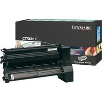 Lexmark C7700KH Toner Zwart Hoge capaciteit