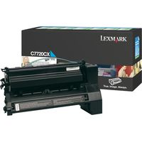 Lexmark C7720CX Toner Cyaan Extra hoge capaciteit