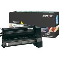 Lexmark C7720YX Toner Geel Extra hoge capaciteit