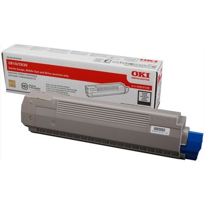 OKI 44059108 Toner Zwart