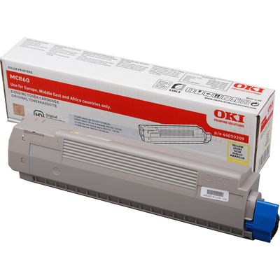 OKI 44059209 Toner Geel