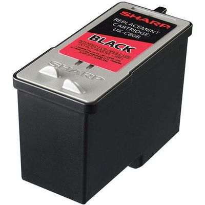 Sharp UXC80B Inktcartridge Zwart