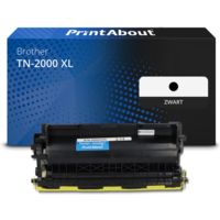 Huismerk Brother TN-2000 XL Toner Zwart Extra hoge capaciteit