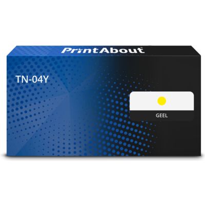 PrintAbout Huismerk vervangt Brother TN-04Y Toner Geel
