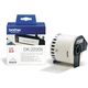 Brother DK-22205 Etiket Zwart op wit (62 mm)