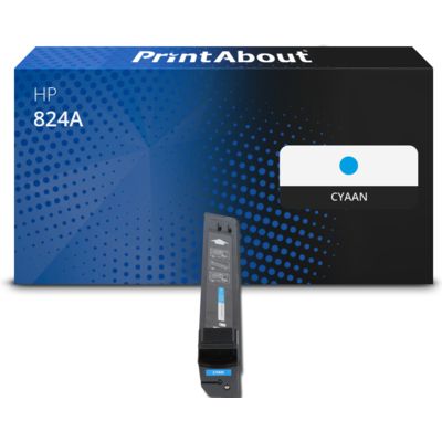 Huismerk HP 824A (CB381A) Toner Cyaan