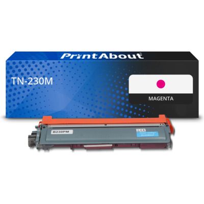 PrintAbout Huismerk vervangt Brother TN-230M Toner Magenta