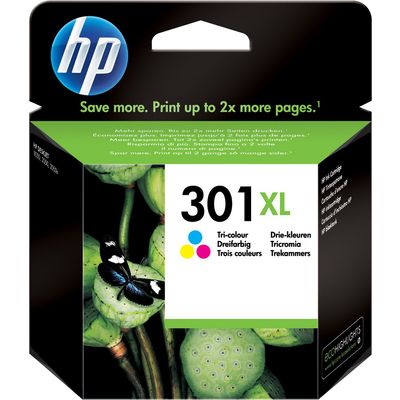 HP 301XL (CH564EE) Inktcartridge 3-kleuren Hoge capaciteit