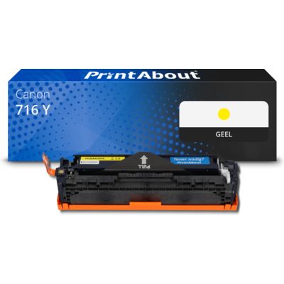 Huismerk Canon 716 Y Toner Geel