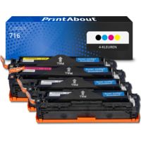 Huismerk Canon 716 Toner 4-kleuren Multipack Hoge capaciteit