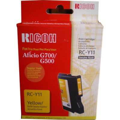 Ricoh 402281 Inktcartridge Geel