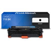 Huismerk Canon 718 BK Toner Zwart