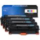 Huismerk Canon 718 Toner 4-kleuren Multipack