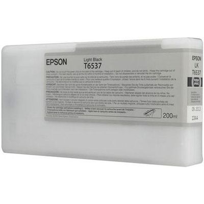 Epson T6537 (C13T653700) Inktcartridge Licht-zwart