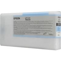 Epson T6535 (C13T653500) Inktcartridge Licht-cyaan