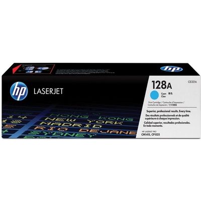 HP 128A (CE321A) Toner Cyaan