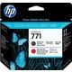 HP 771 (CE017A) Printkop Matzwart + rood