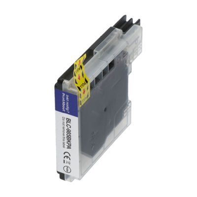 PrintAbout Huismerk vervangt Brother LC-985BK Inktcartridge Zwart