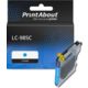 PrintAbout Huismerk vervangt Brother LC-985C Inktcartridge Cyaan