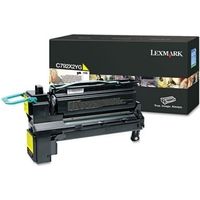 Lexmark C792X2YG Toner Geel Extra hoge capaciteit