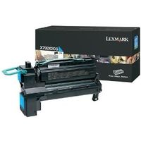 Lexmark X792X2CG Toner Cyaan Extra hoge capaciteit