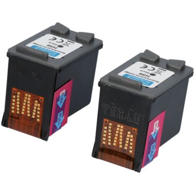 Huismerk HP 56 (C6656AE) Inktcartridge Zwart Multipack