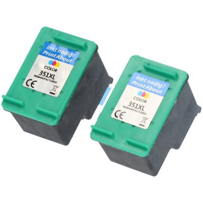 Huismerk HP 351XL (CB338EE) Inktcartridge 3-kleuren Multipack Hoge capaciteit