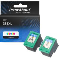 Huismerk HP 351XL (CB338EE) Inktcartridge 3-kleuren Multipack Hoge capaciteit
