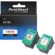 Huismerk HP 351XL (CB338EE) Inktcartridge 3-kleuren Multipack Hoge capaciteit