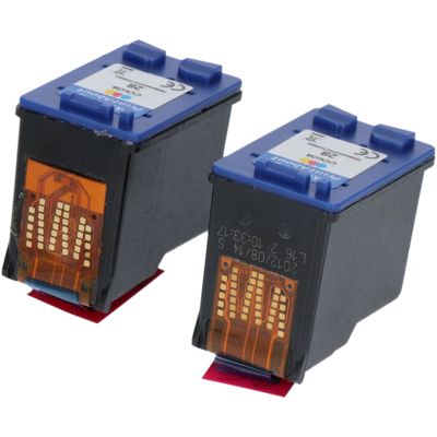 Huismerk HP 28 (C8728A) Inktcartridge 2x 3-kleuren - Multipack