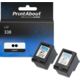 Huismerk HP 338 (CB331EE) Inktcartridge 2x Zwart - Multipack