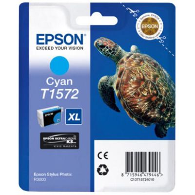 Epson T1572 (C13T157240) Inktcartridge Cyaan