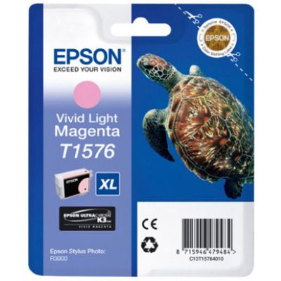 Epson T1576 (C13T157640) Inktcartridge Licht-magenta