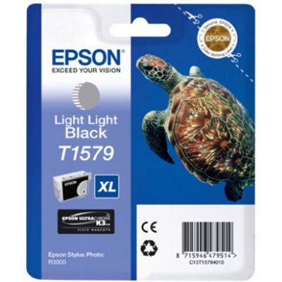 Epson T1579 (C13T157840) Inktcartridge Licht licht-zwart