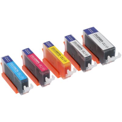 Huismerk Canon CLI-526BK Inktcartridge 5-kleuren Multipack