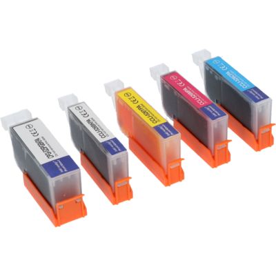 Huismerk Canon CLI-526BK Inktcartridge 5-kleuren Multipack