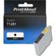 Huismerk Epson T1281 Inktcartridge Zwart