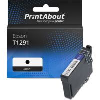Huismerk Epson T1291 Inktcartridge Zwart